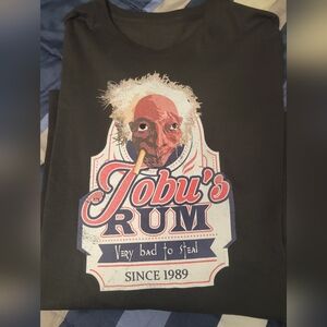 Jobu's Rum "is very bad to steal" Major League Funny Tshirt Big & Tall Size 3XL